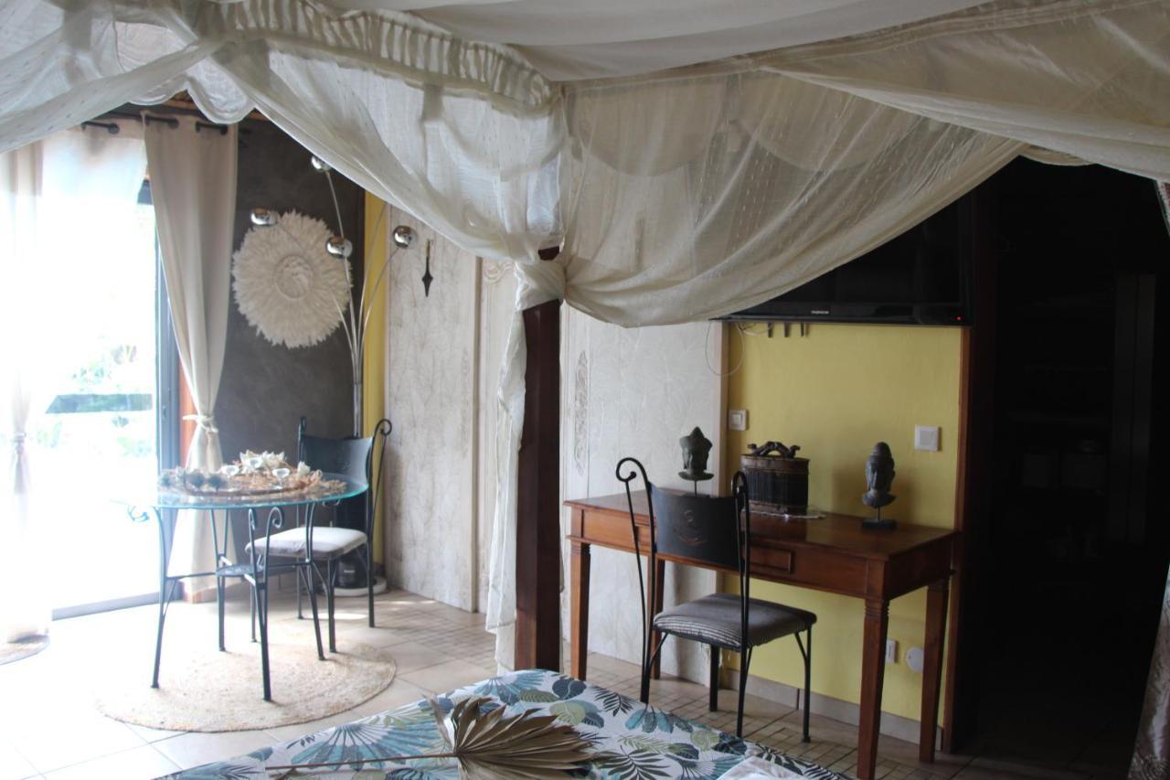 La Liane De Jade 974-Lodge Le Palissandre - Jacuzzi Privatif - Piscine Chauffee Le Bois de Nefles  エクステリア 写真